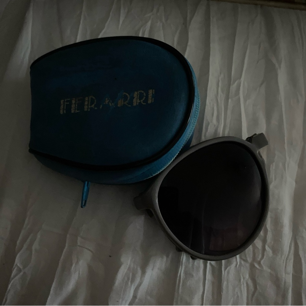 - Authentic Ferrari vintage sunglasses gray